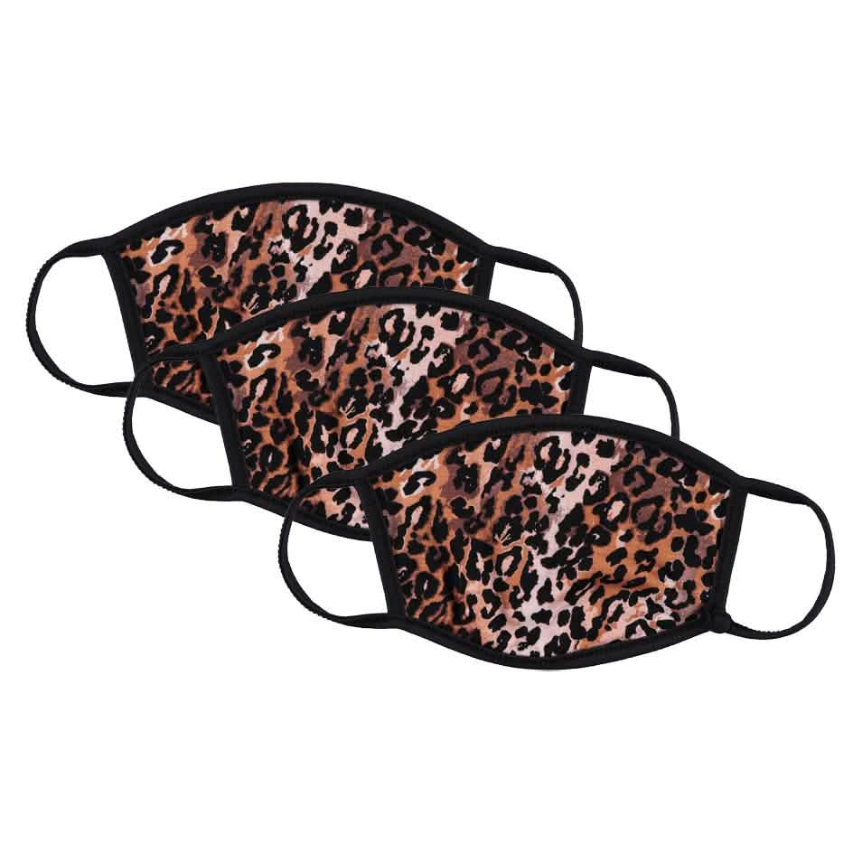 3er-Pack: Waschbare, wiederverwendbare nicht-medizinische Stoff-Gesichtsmasken