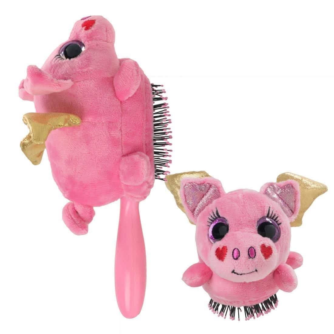 3er-Pack: Wet Brush Plüsch Entwirrbürste für Kinder mit weichen IntelliFlex Borsten für alle Haartypen