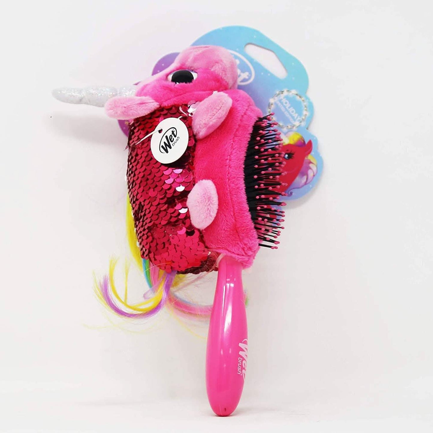 3er-Pack: Wet Brush Plüsch Entwirrbürste für Kinder mit weichen IntelliFlex Borsten für alle Haartypen