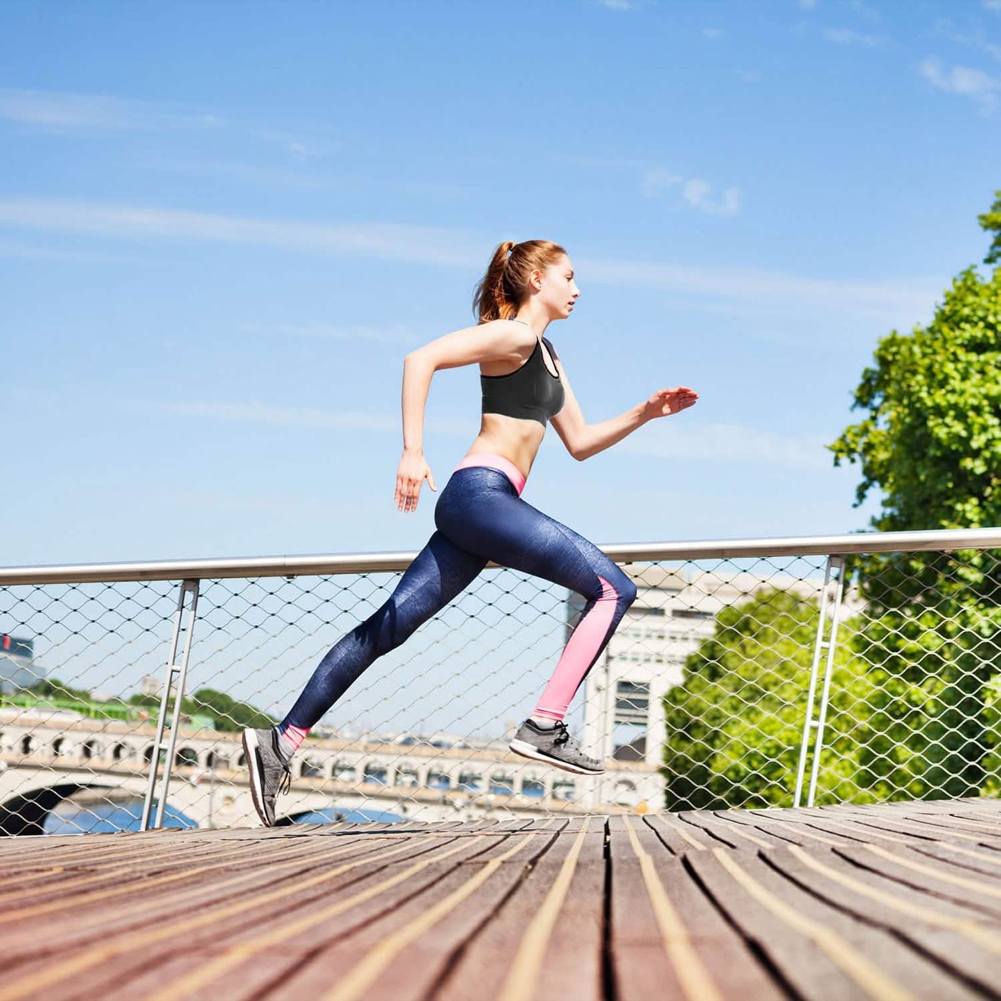 3er-Pack: Gepolsterte Sport-BHs für Damen