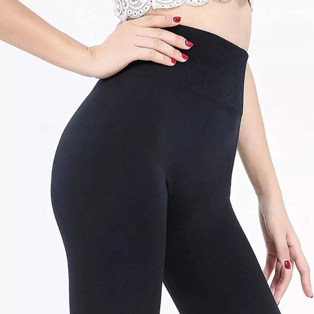 3er-Pack: Damen-Leggings mit Fleecefutter, hoher Taille, weich, dehnbar, warm