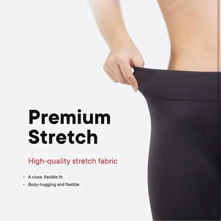 3er-Pack: Damen-Leggings mit Fleecefutter, hoher Taille, weich, dehnbar, warm