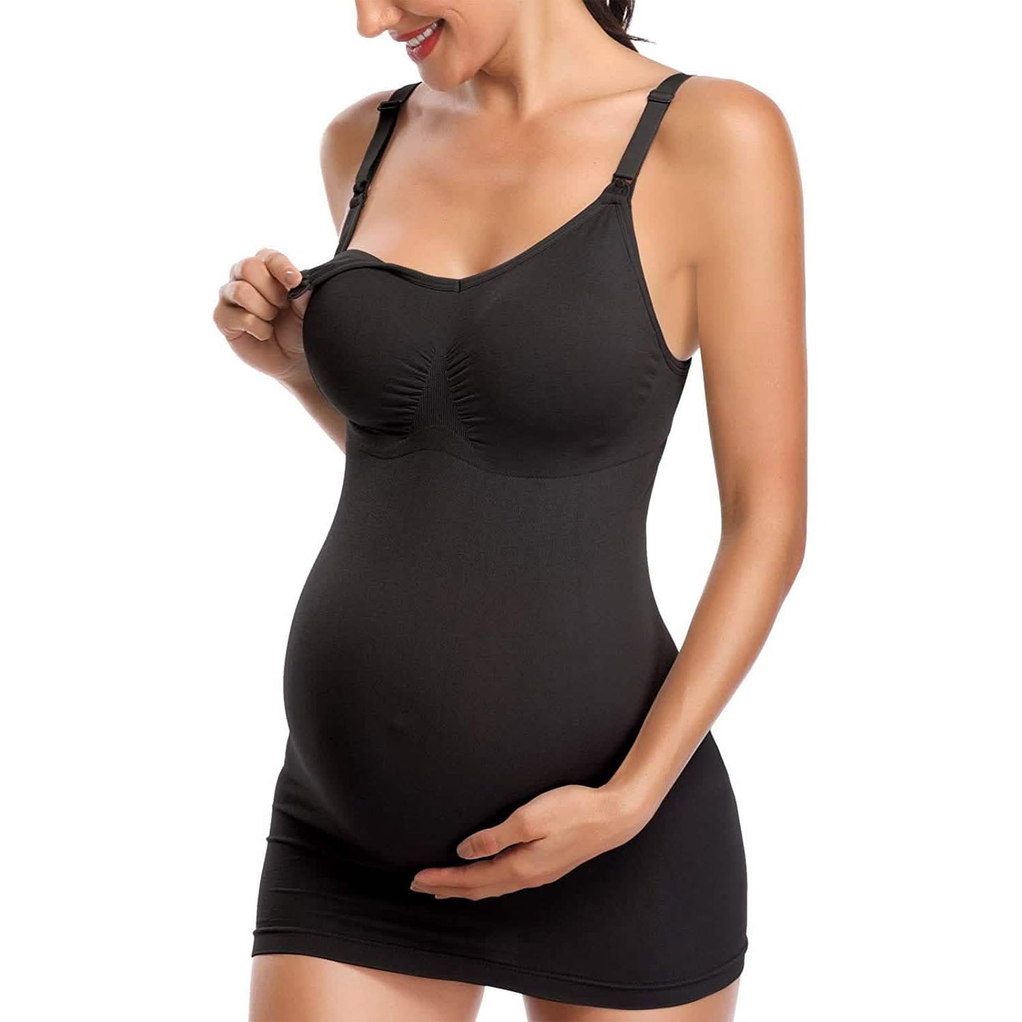 3er-Pack: Still-Tanktops für Damen mit integriertem BH zum Stillen