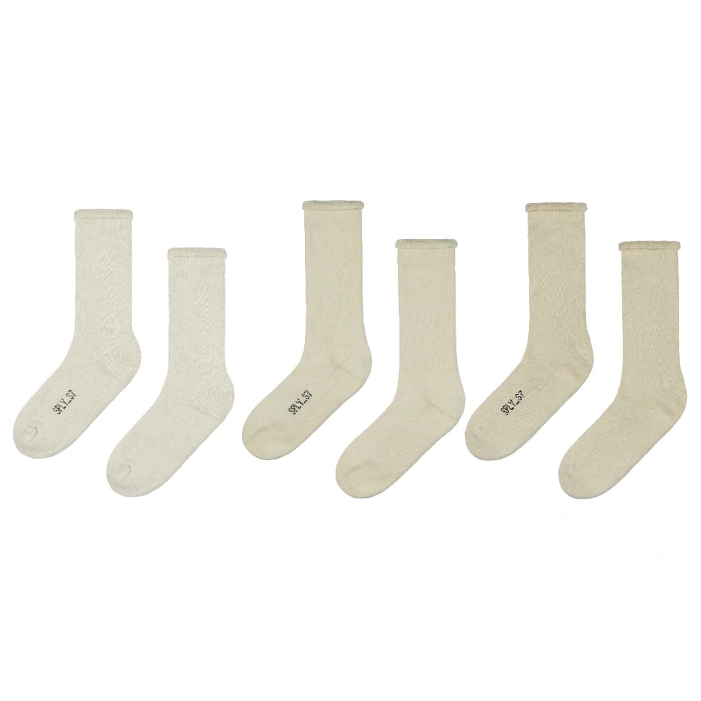 3er-Pack: Yeezy Bouclette Socken