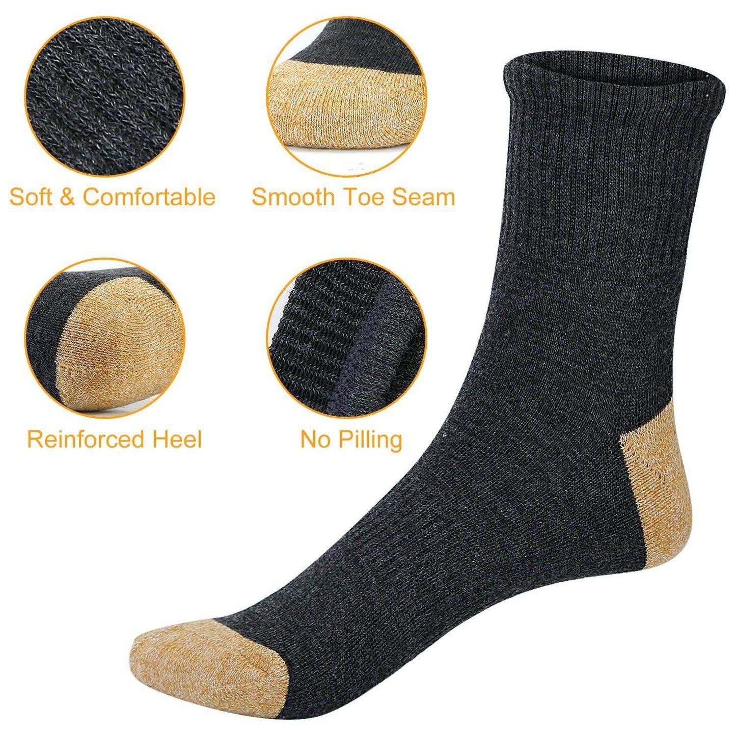 3 Paar: Herren Kompressions-Knöchelsocken