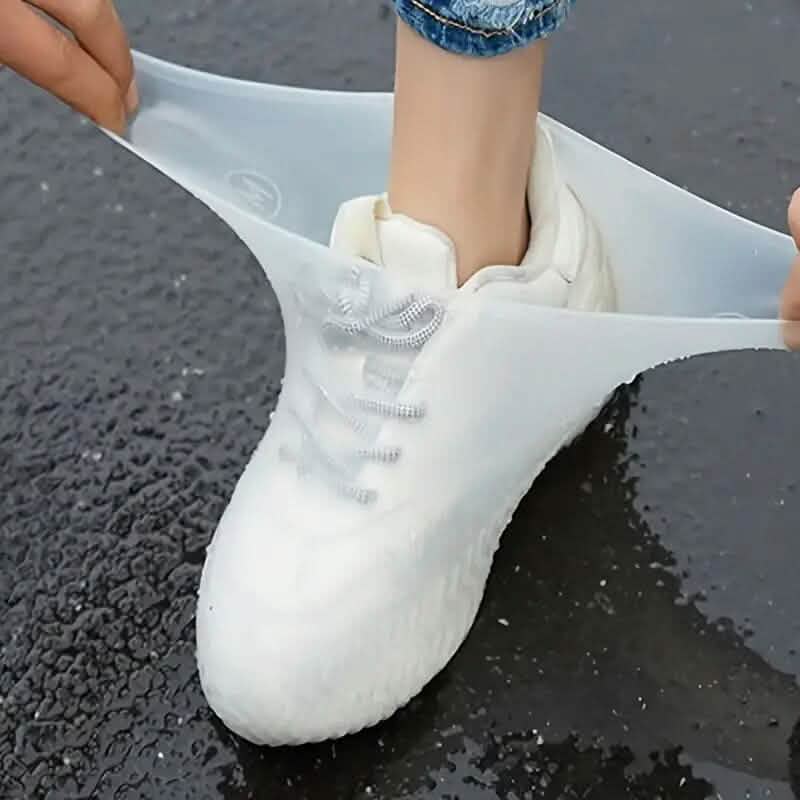 3-Paar: Outdoor Latex Regenstiefel Wasserdichte Schuhüberzieher