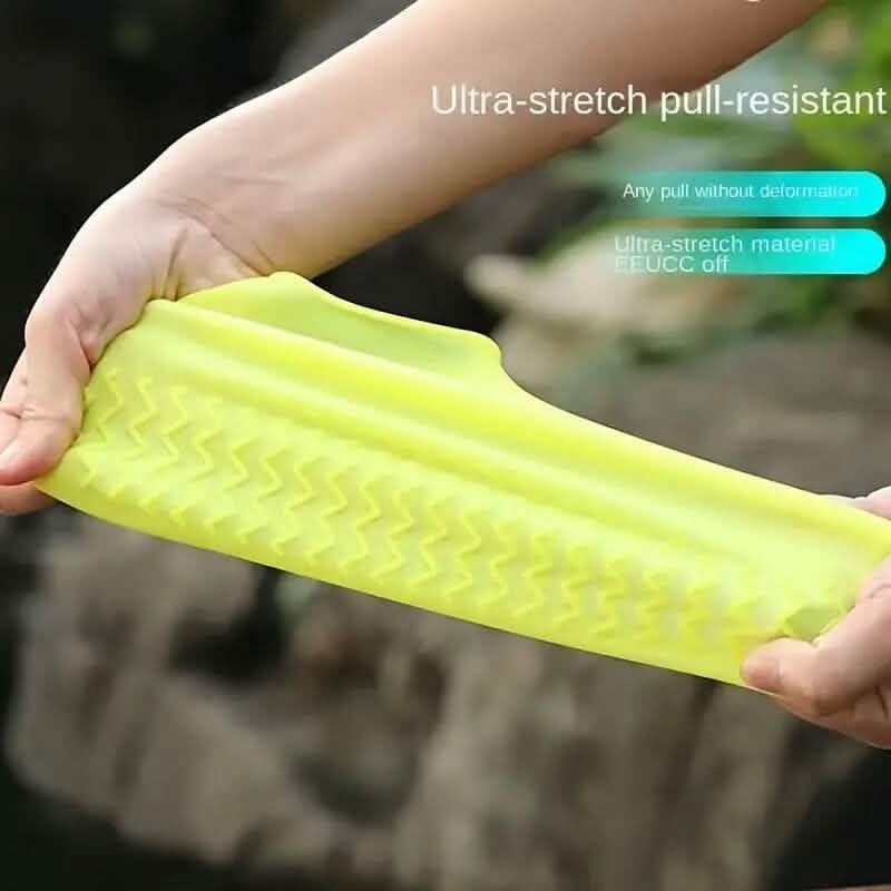 3-Paar: Outdoor Latex Regenstiefel Wasserdichte Schuhüberzieher