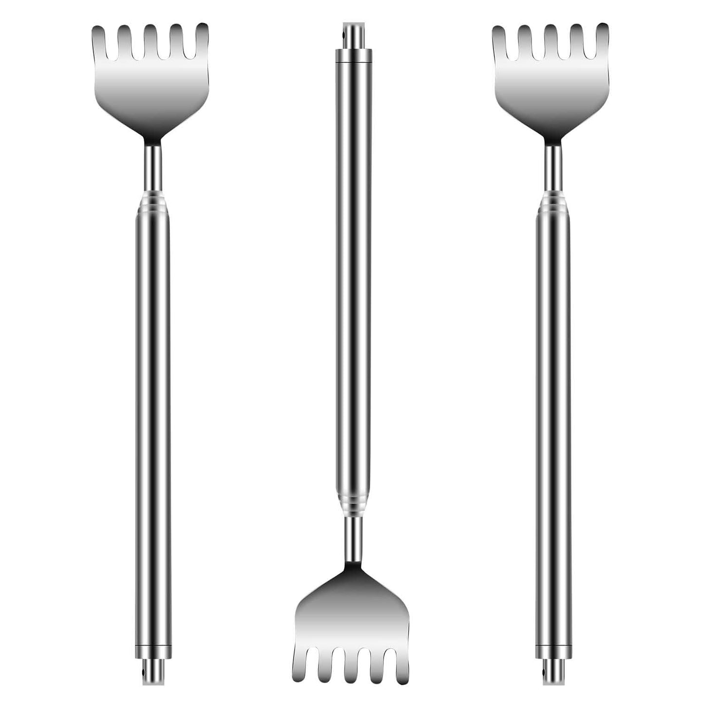 3-teilig: 20" Teleskop-Rückenkratzer