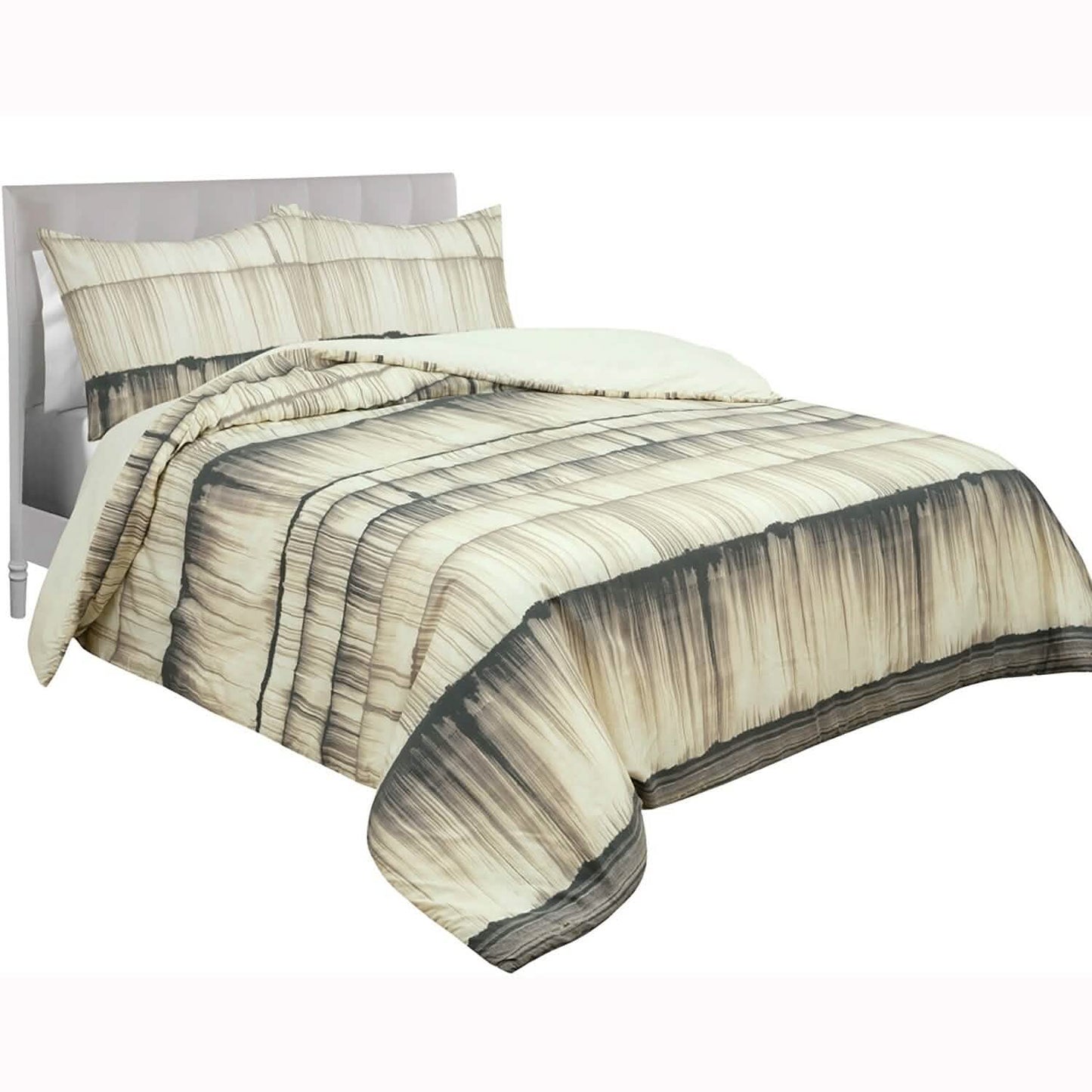 3-teilig: Global Stria Stripe Bettwäsche-Set