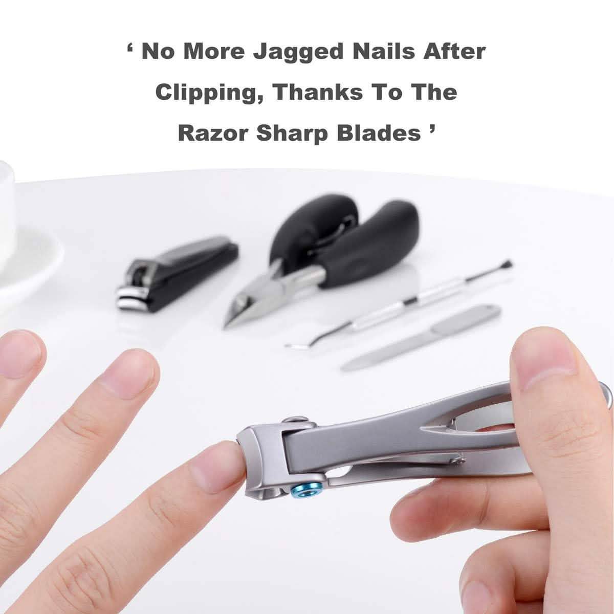 3-teilig: Großes Nagelknipser-Set