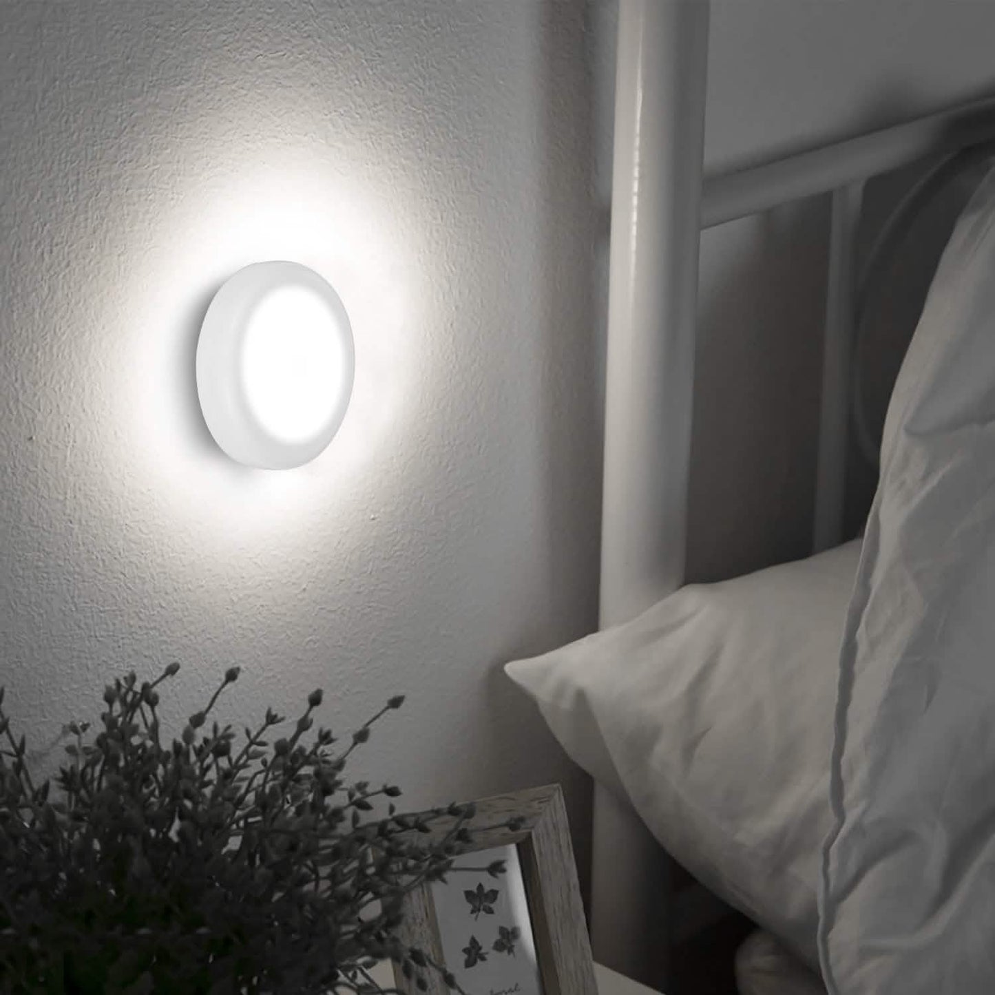 3er-Pack: Bewegungssensor LED-Nachtlicht zum Aufkleben, kabellos