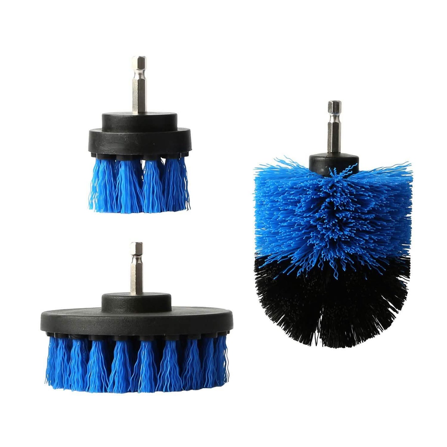 3-teiliges Set: Bohrbürsten-Power-Scrubber