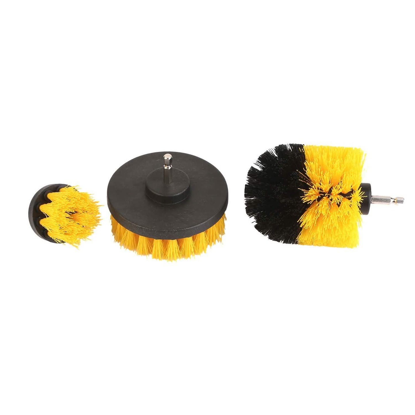 3-teiliges Set: Bohrbürsten-Power-Scrubber
