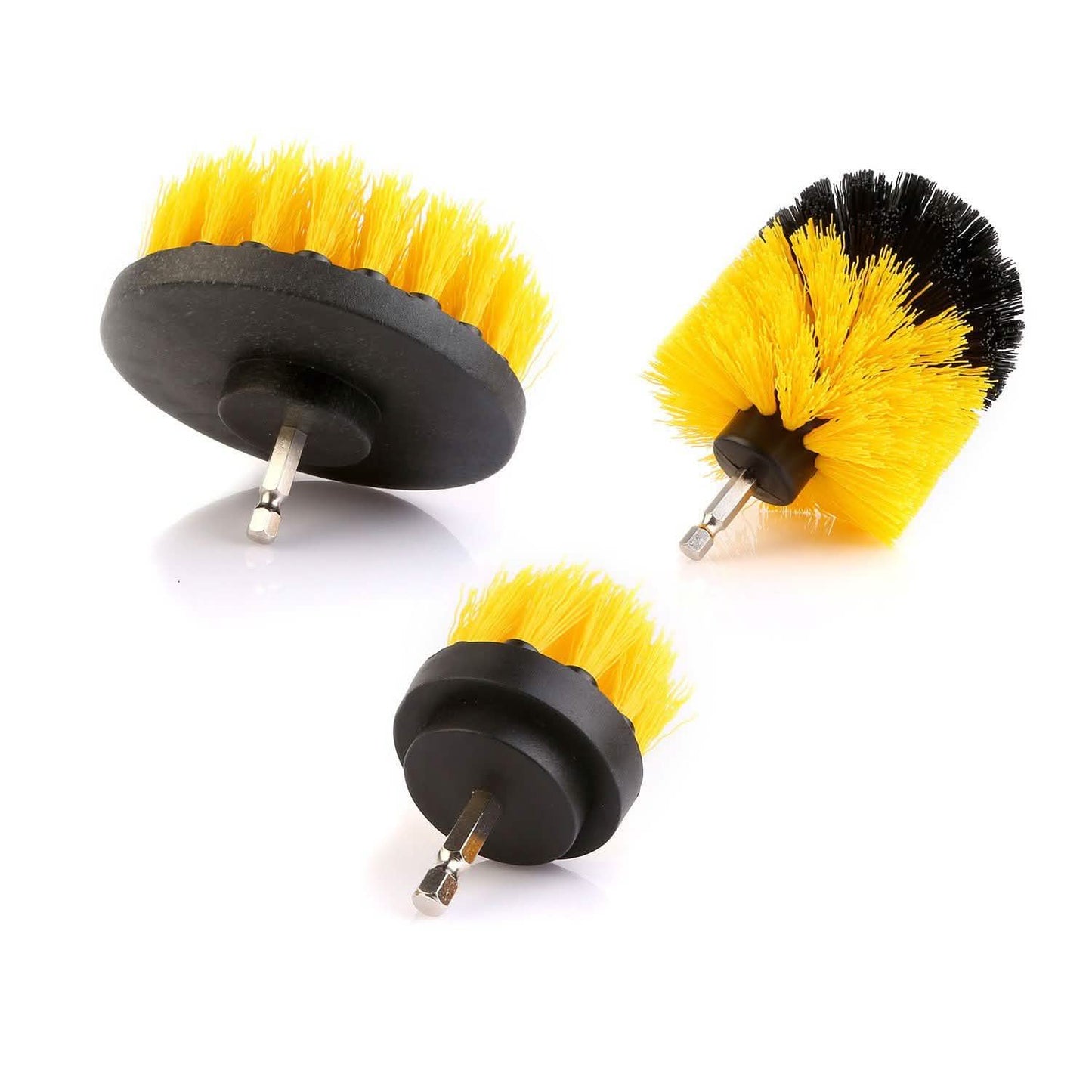 3-teiliges Set: Bohrbürsten-Power-Scrubber