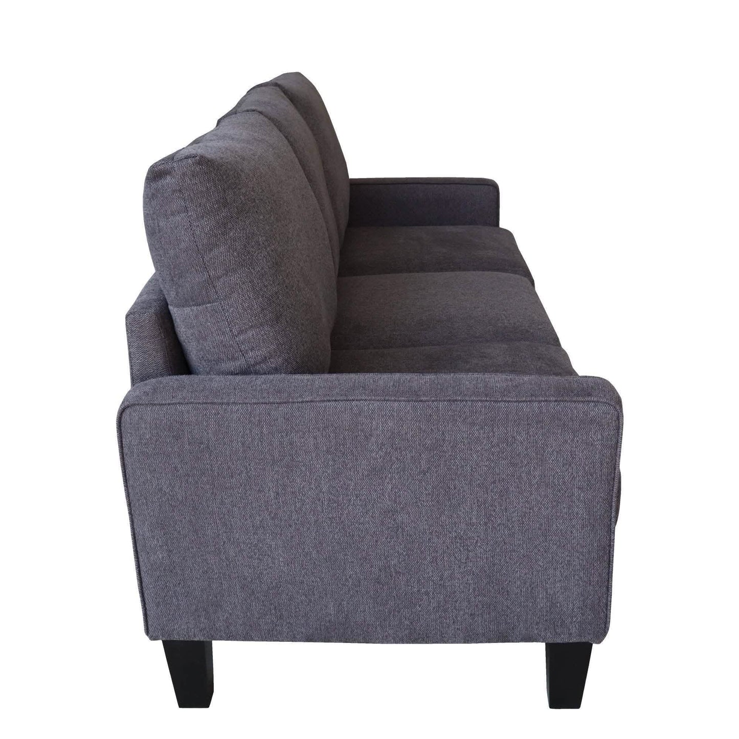 3-Sitzer-Sofa für Wohnzimmer – Modernes Stoffsofa mit Stauraum