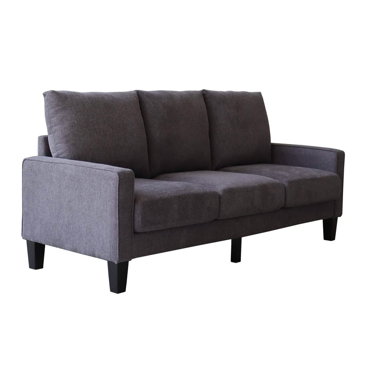 3-Sitzer-Sofa für Wohnzimmer – Modernes Stoffsofa mit Stauraum