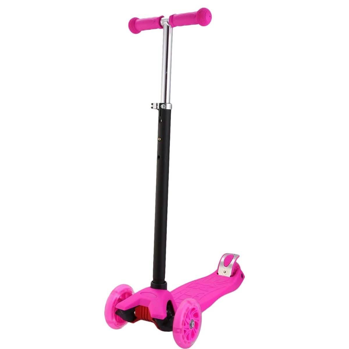 3-Rad LED-Kick-Scooter für Kinder – Flashing Scooter, höhenverstellbar