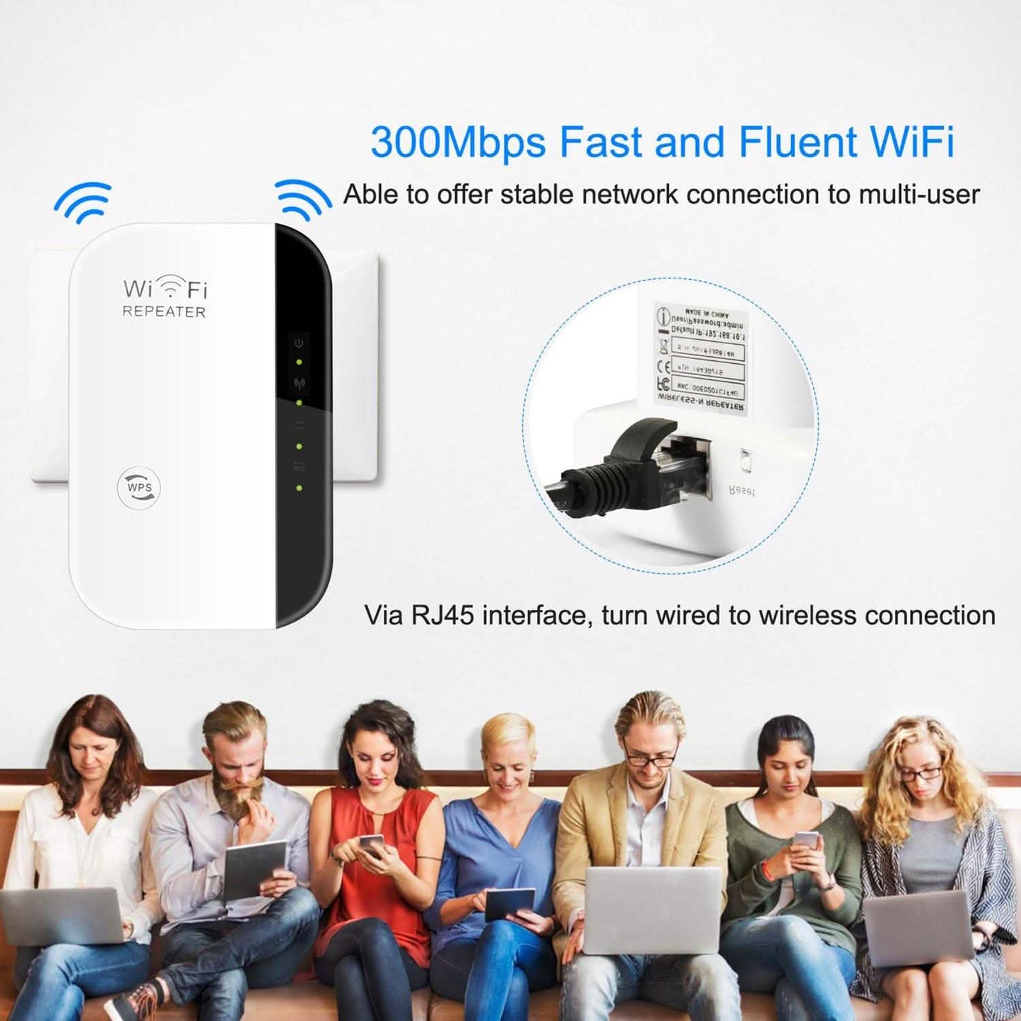 300 MBit/s WLAN Repeater