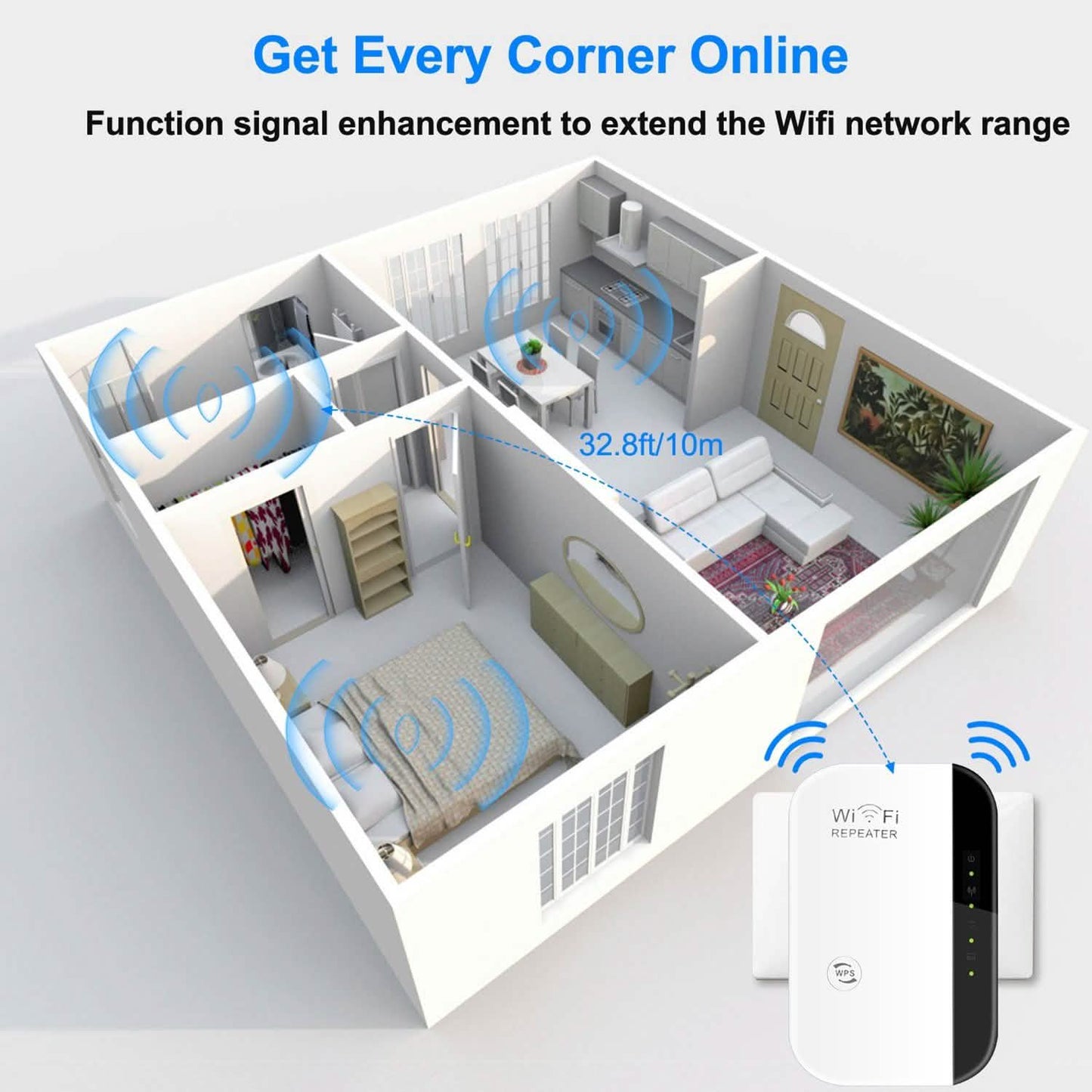 300 MBit/s WLAN Repeater