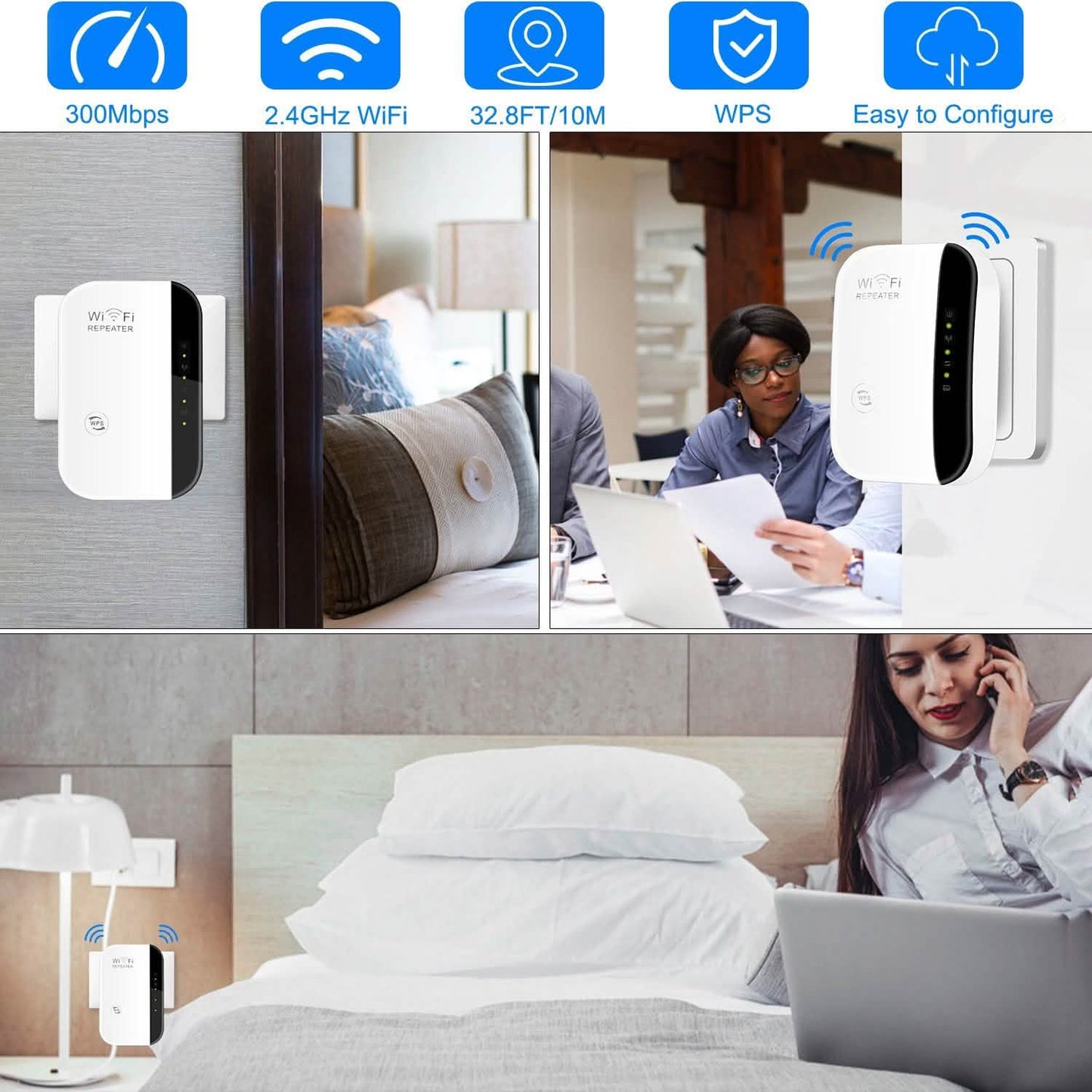 300 MBit/s WLAN Repeater