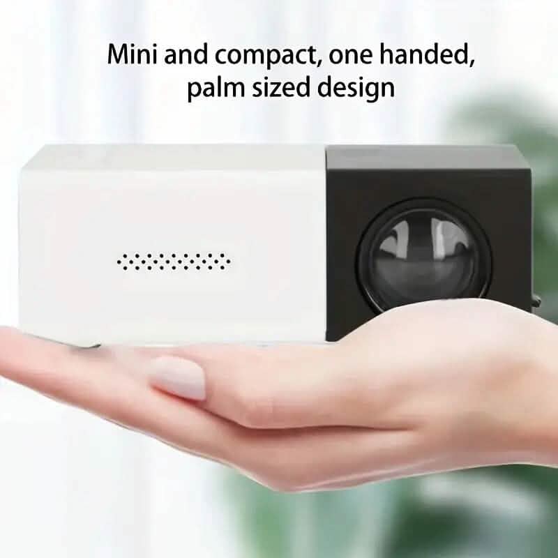 HD-Mini-Beamer mit über 3000 Lumen und Fernbedienung