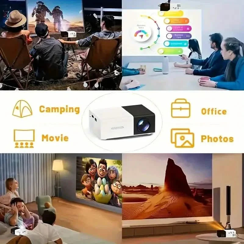 3000+ Lumen VividView Mini-HD-Beamer
