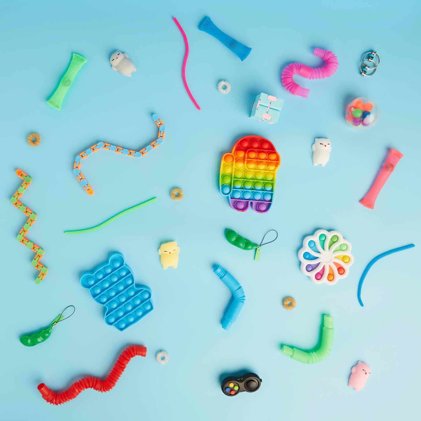 31-teilig: Fidget-Sensorik-Spielzeugset – Stressabbau für Kinder und Erwachsene