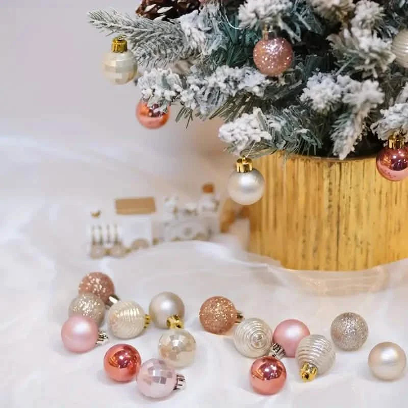 33-teilig: Weihnachtsbaumspitze Glitzerstern