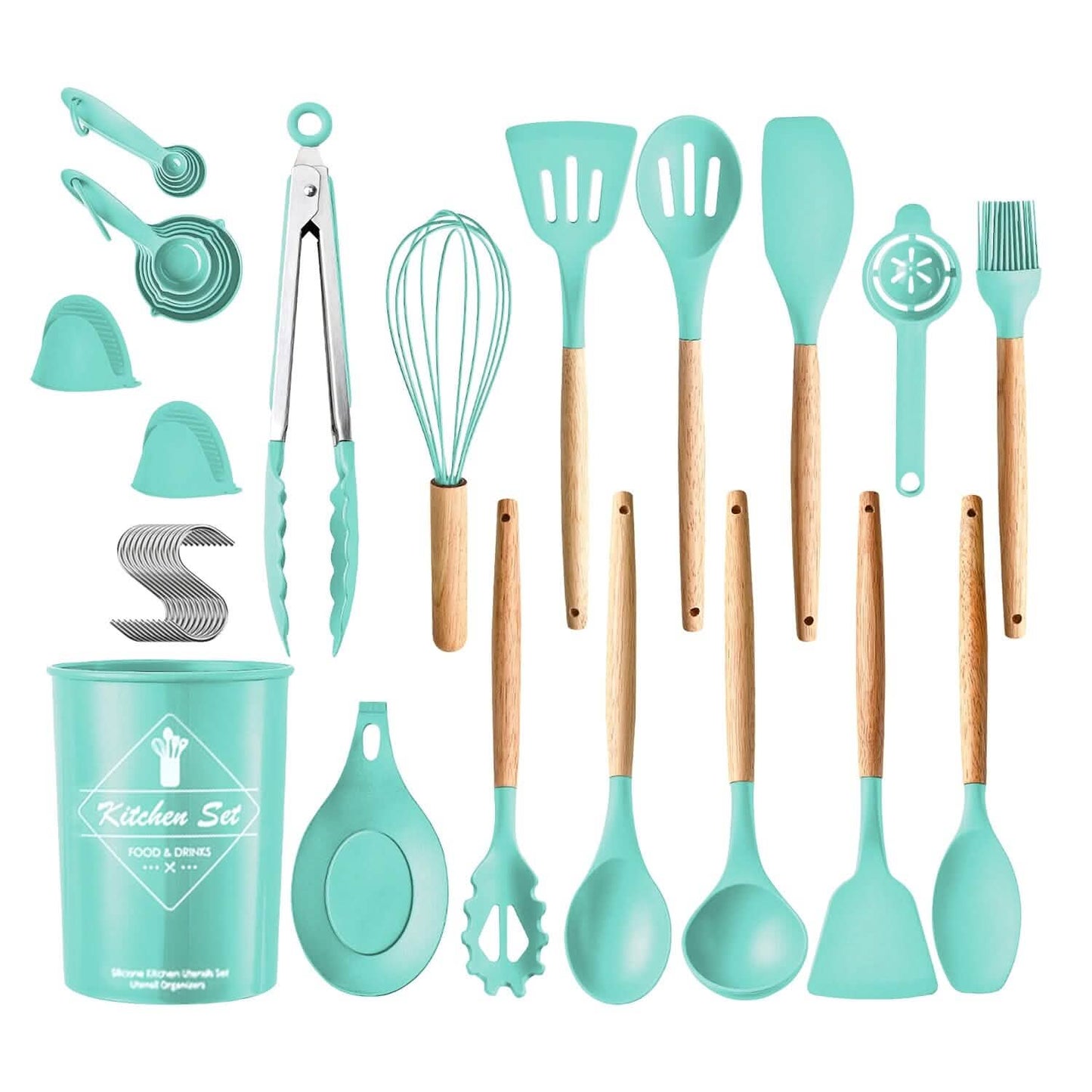 35-teilig: Küchenutensilien-Set