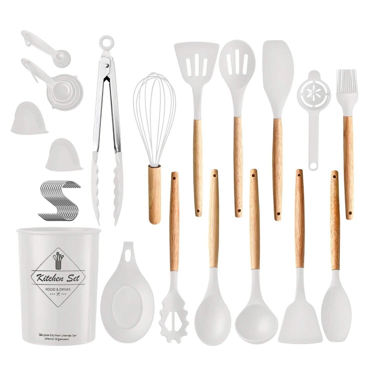 35-teilig: Küchenutensilien-Set