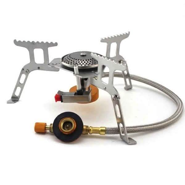 3500W Tragbarer faltbarer Outdoor Camping Picknick Gasbrenner Stahlkocher
