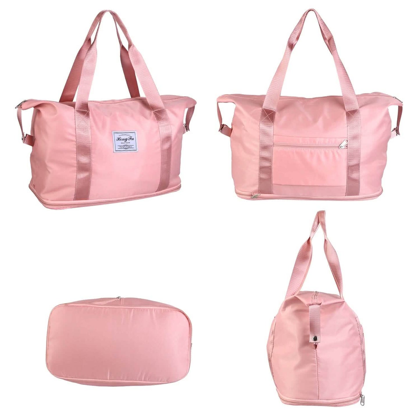 35L/9,2Gal Reisetasche mit Schultergurt und Trolley-Aufsteckfunktion