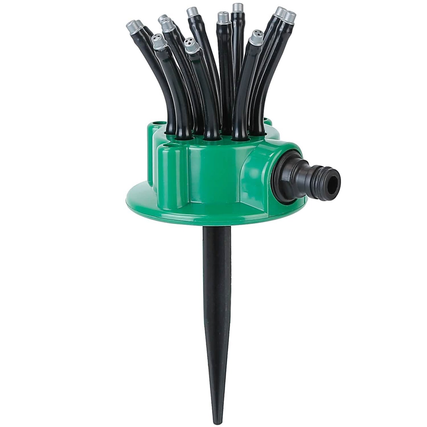 360° Flexibler Rasensprenger Automatisch 12 Rohre Gartenbewässerungsdüsen