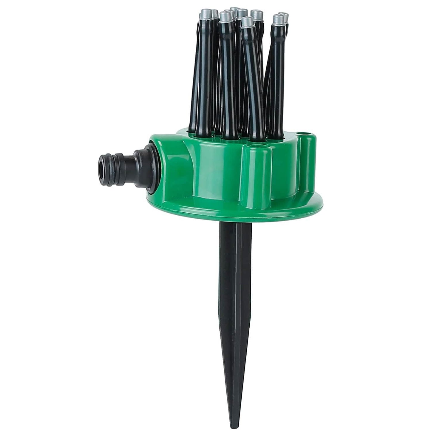 360° Flexibler Rasensprenger Automatisch 12 Rohre Gartenbewässerungsdüsen