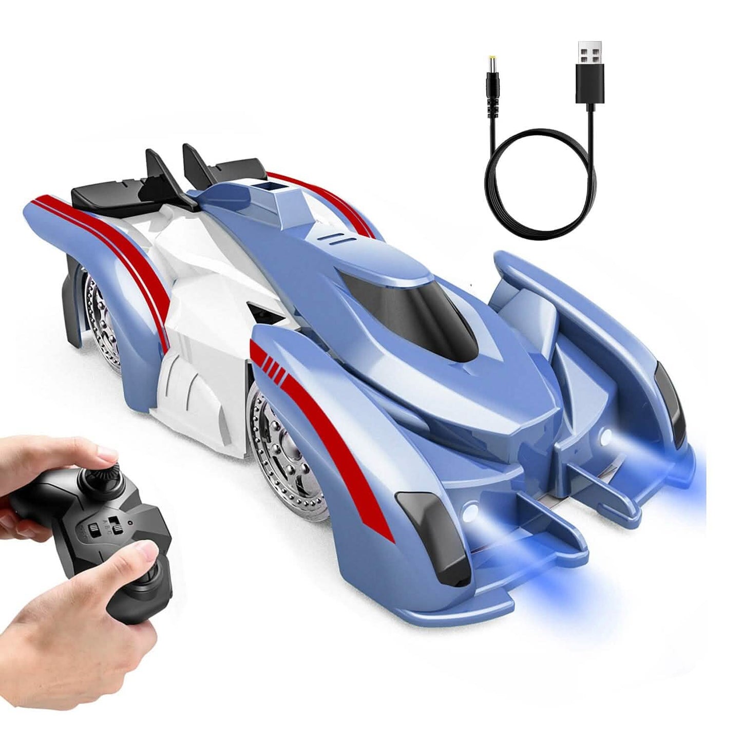 360¬∞ drehbares elektrisches wandkletterndes ferngesteuertes Dual-Modus-Auto