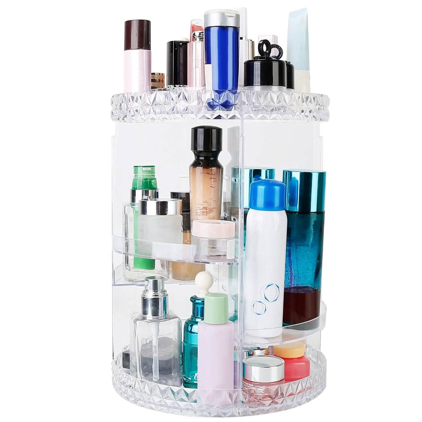 360° drehbarer Make-up-Organizer
