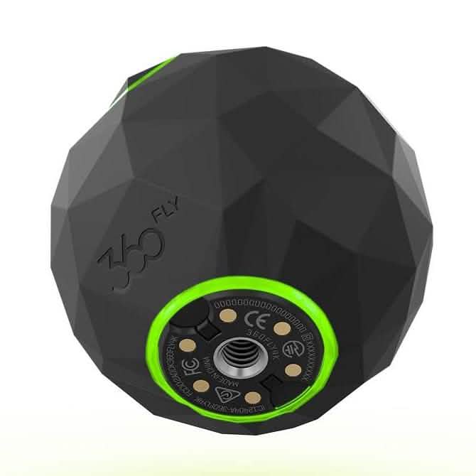 360Fly 4K VR-fähige Action-Videokamera Professioneller Camcorder - Schwarz (Generalüberholt)