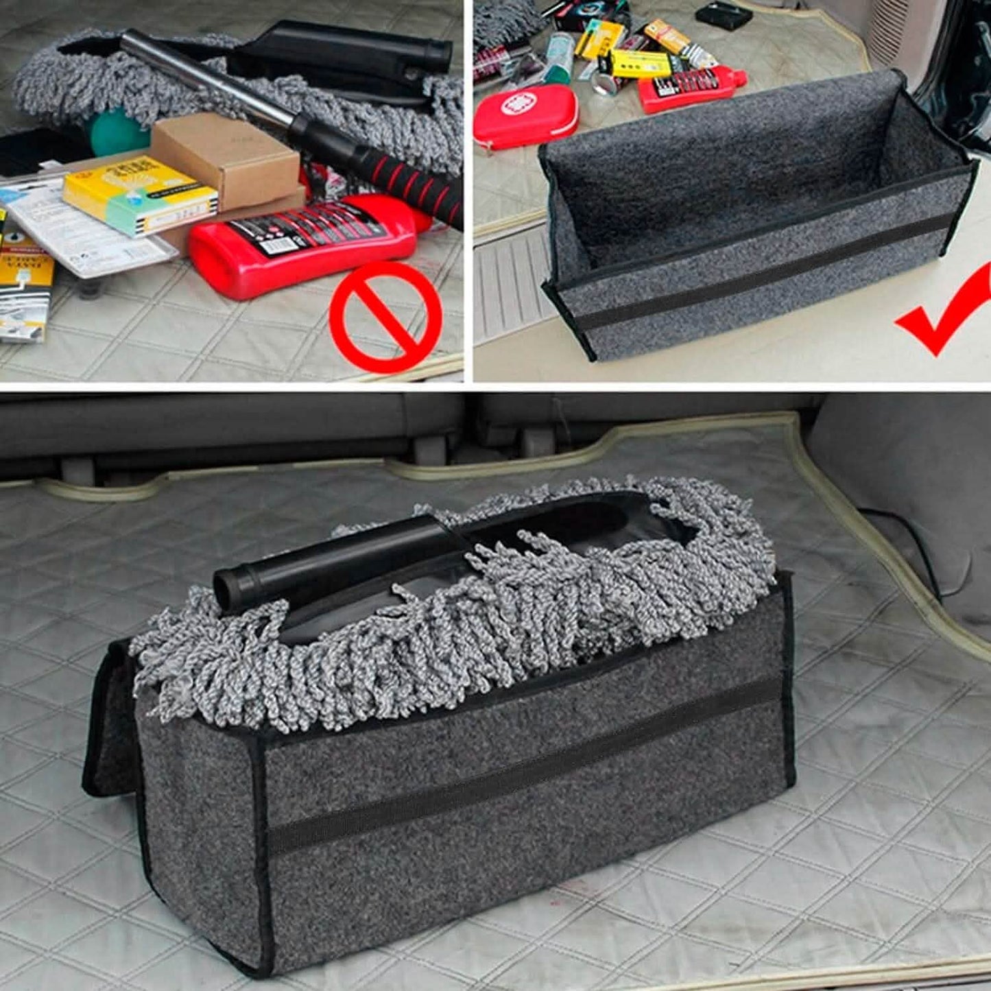 3,85 Gal Kofferraum-Organizer
