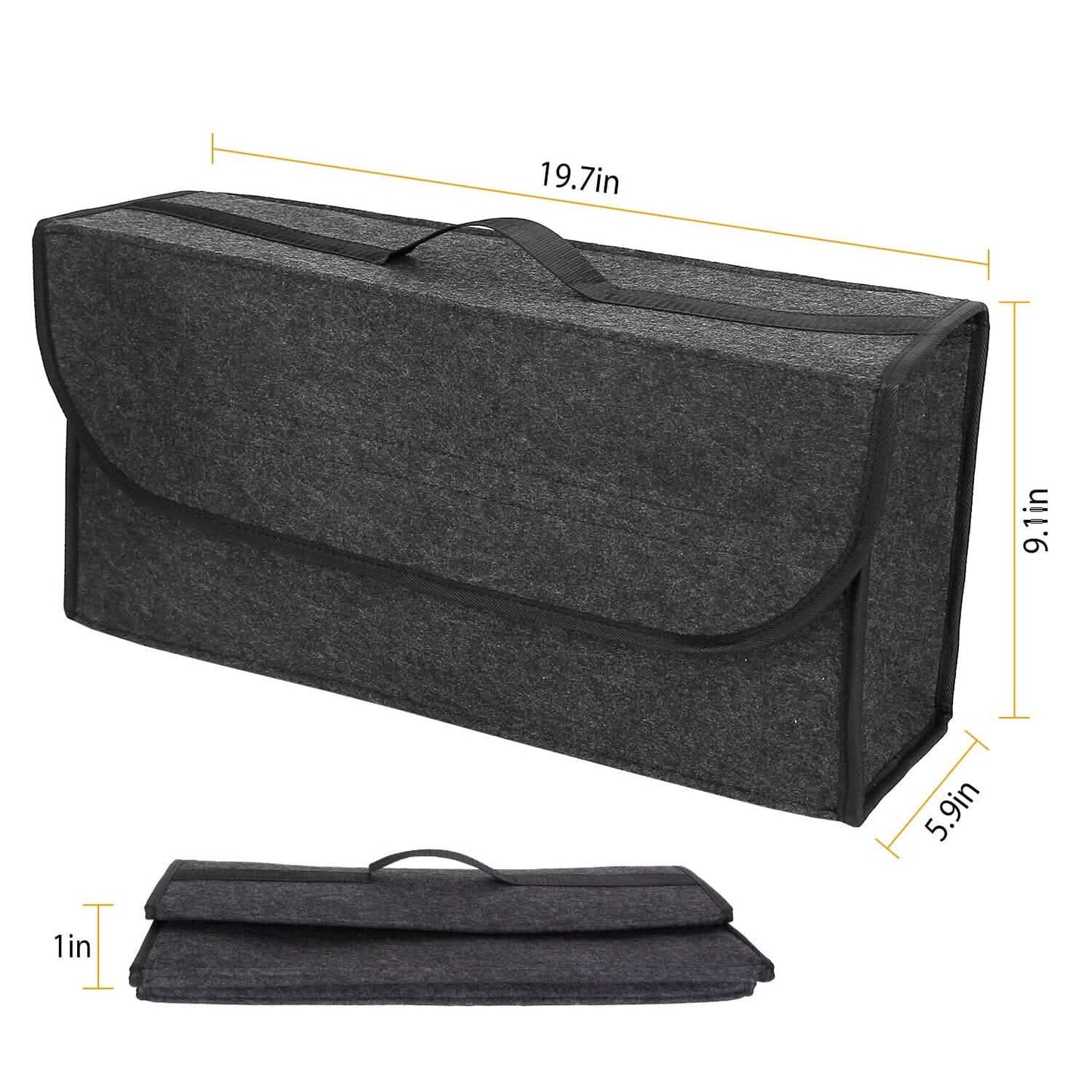 3,85 Gal Kofferraum-Organizer