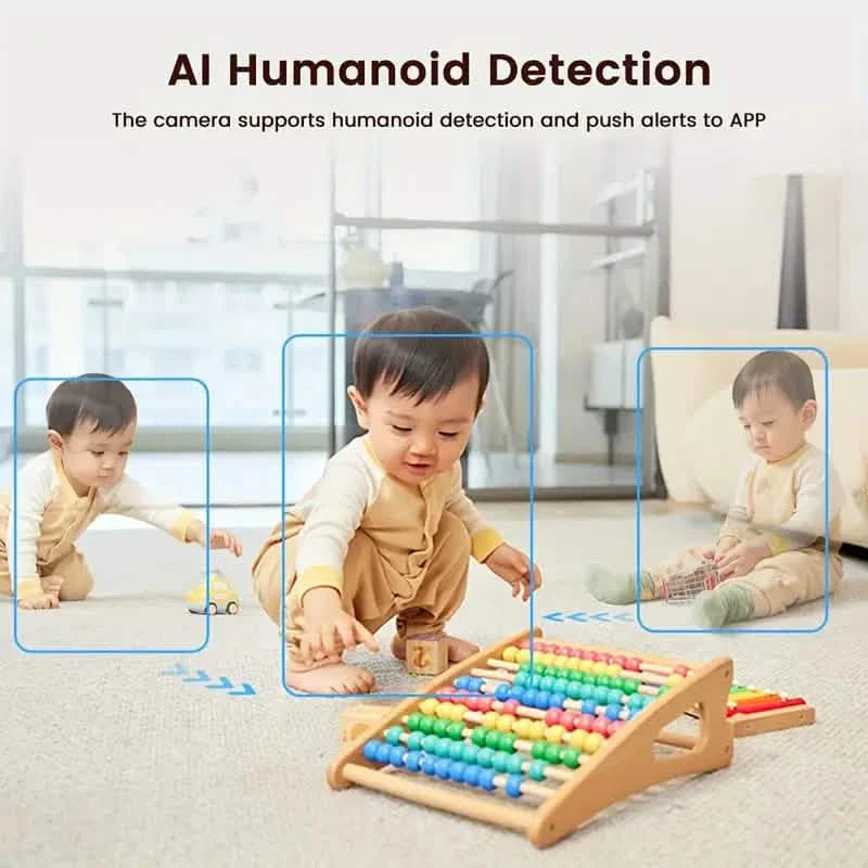 1080P Intelligente Indoor-WLAN-Kamera | Zwei-Wege-Audio & Videoanruf + Nachtsicht