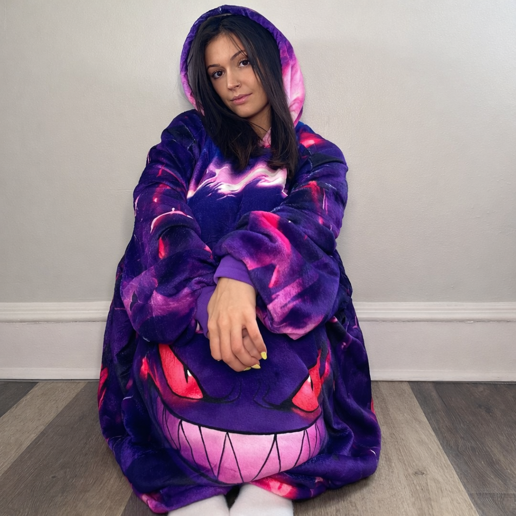 Gengar tragbarer Deckenpullover für Kinder & Erwachsene