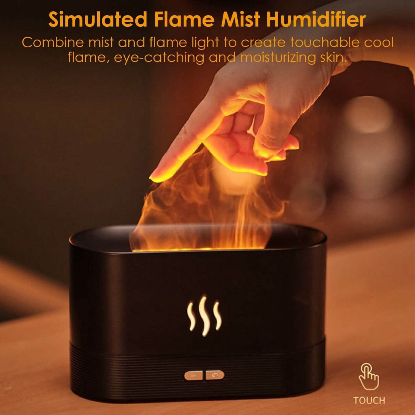 3D-Flammen-Luftbefeuchter