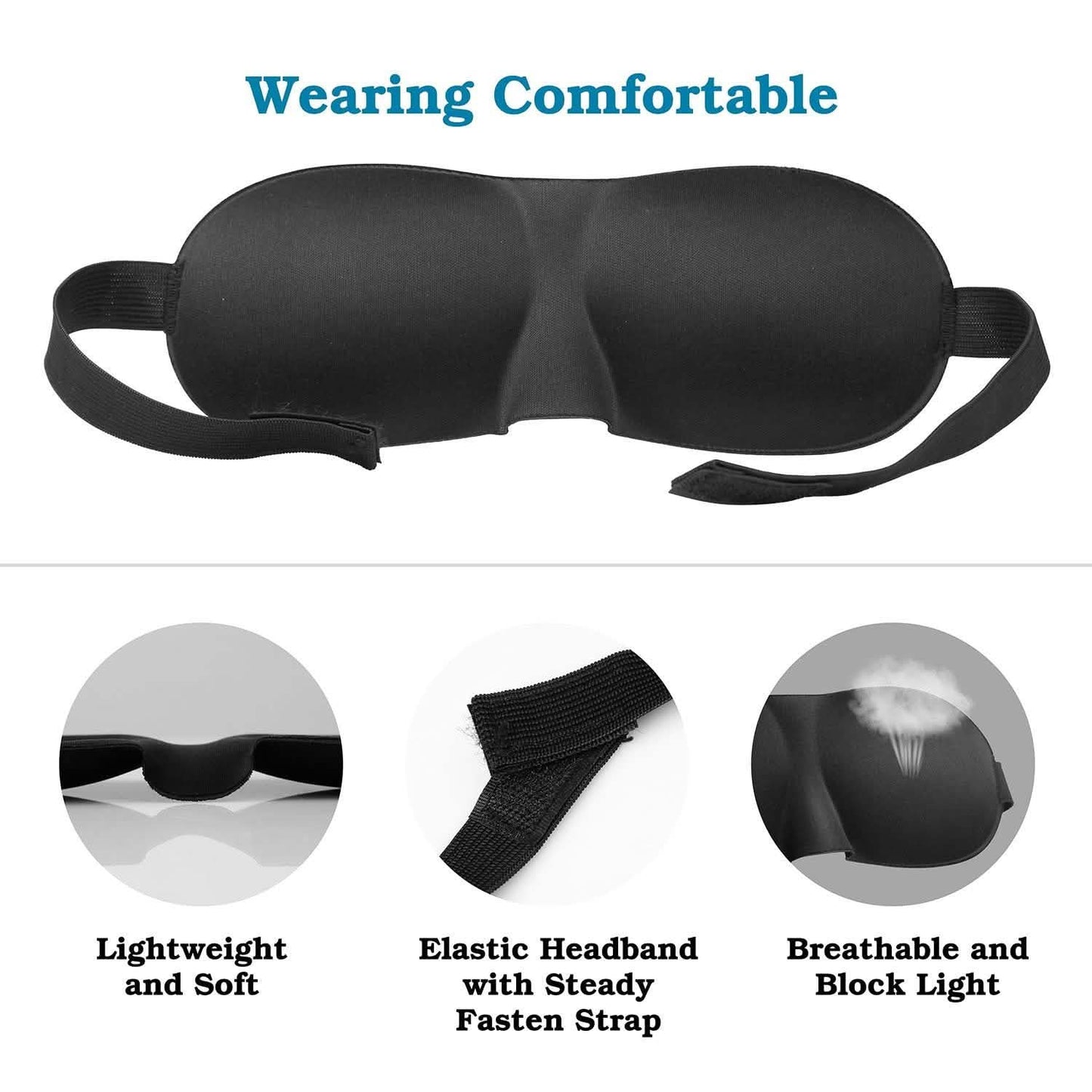 3D weiche Schlafbrille