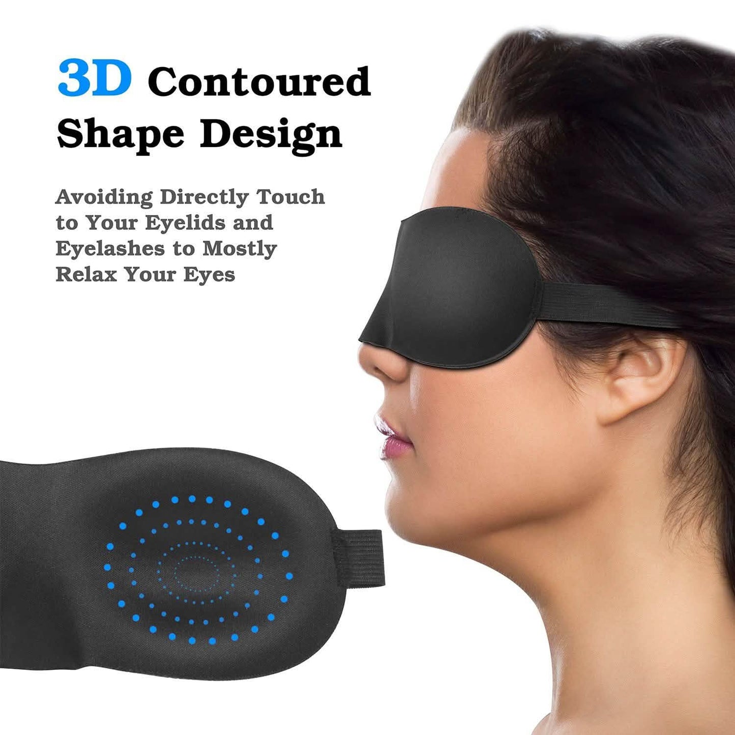 3D weiche Schlafbrille