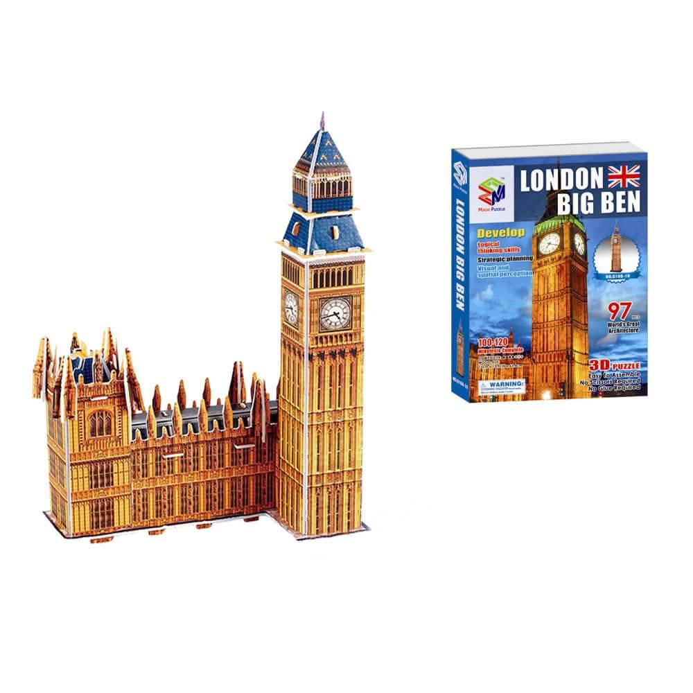 3D-Architektur-Puzzle
