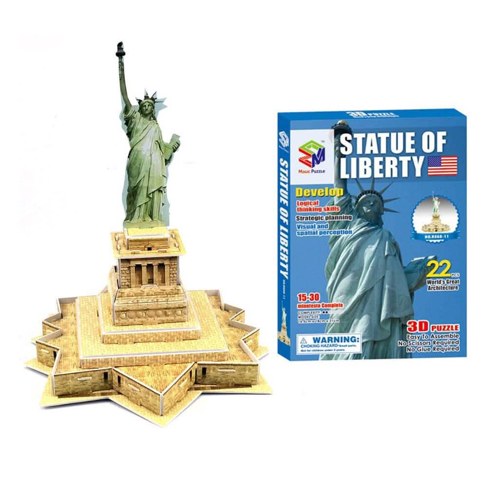 3D-Architektur-Puzzle