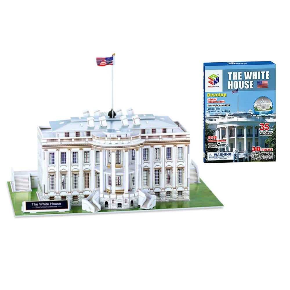 3D-Architektur-Puzzle