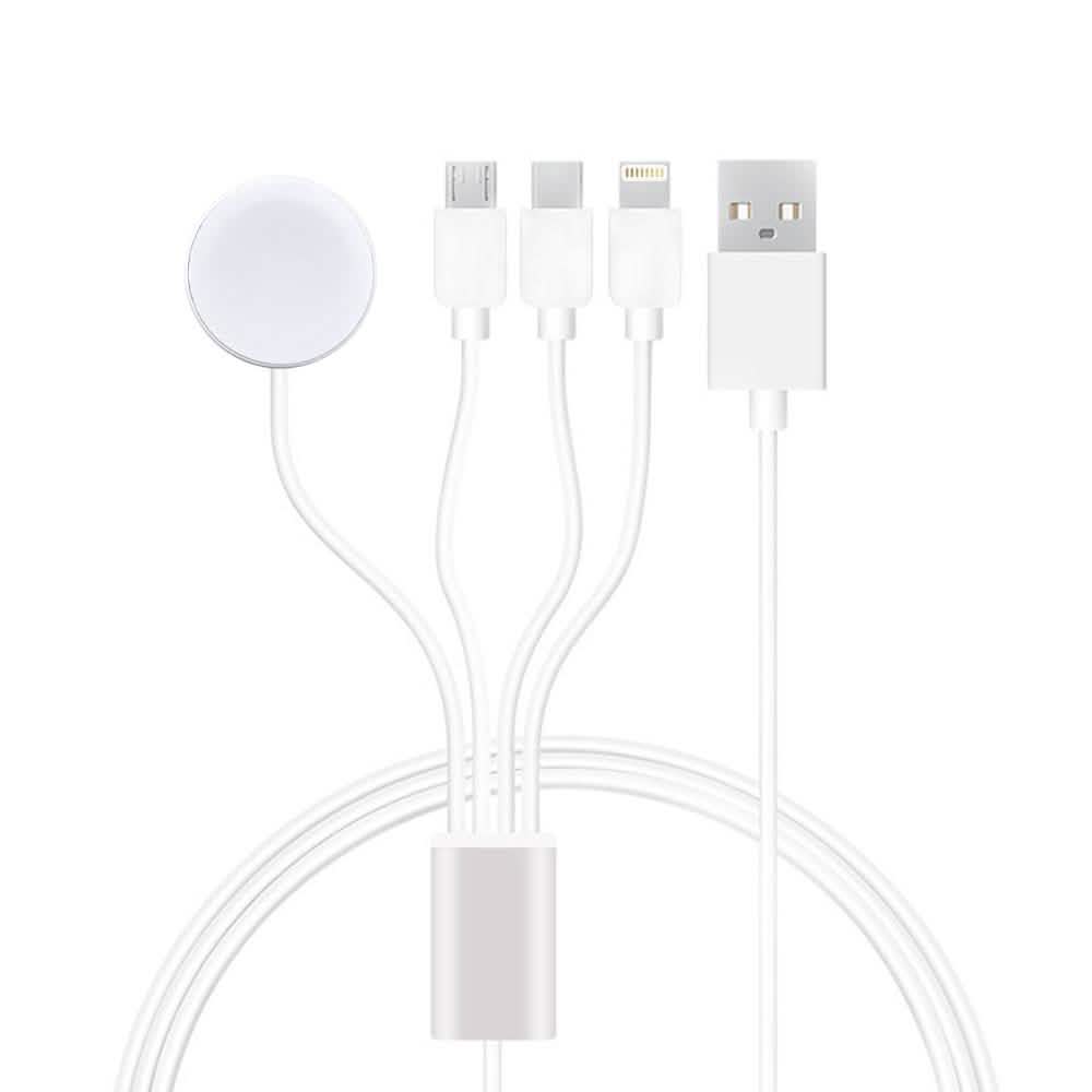4-in-1 Multi-Port- und Apple Watch Ladegerät