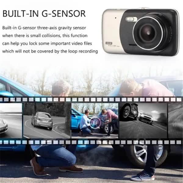 4 Zoll FHD Bildschirm Auto Kamera Auto Dashcam
