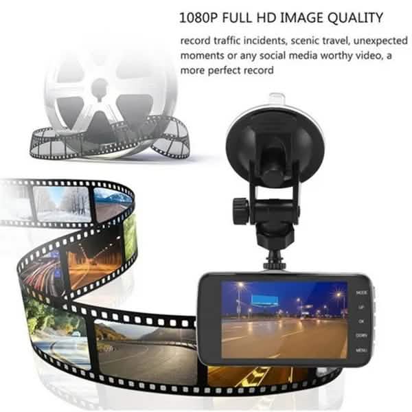 4 Zoll FHD Bildschirm Auto Kamera Auto Dashcam